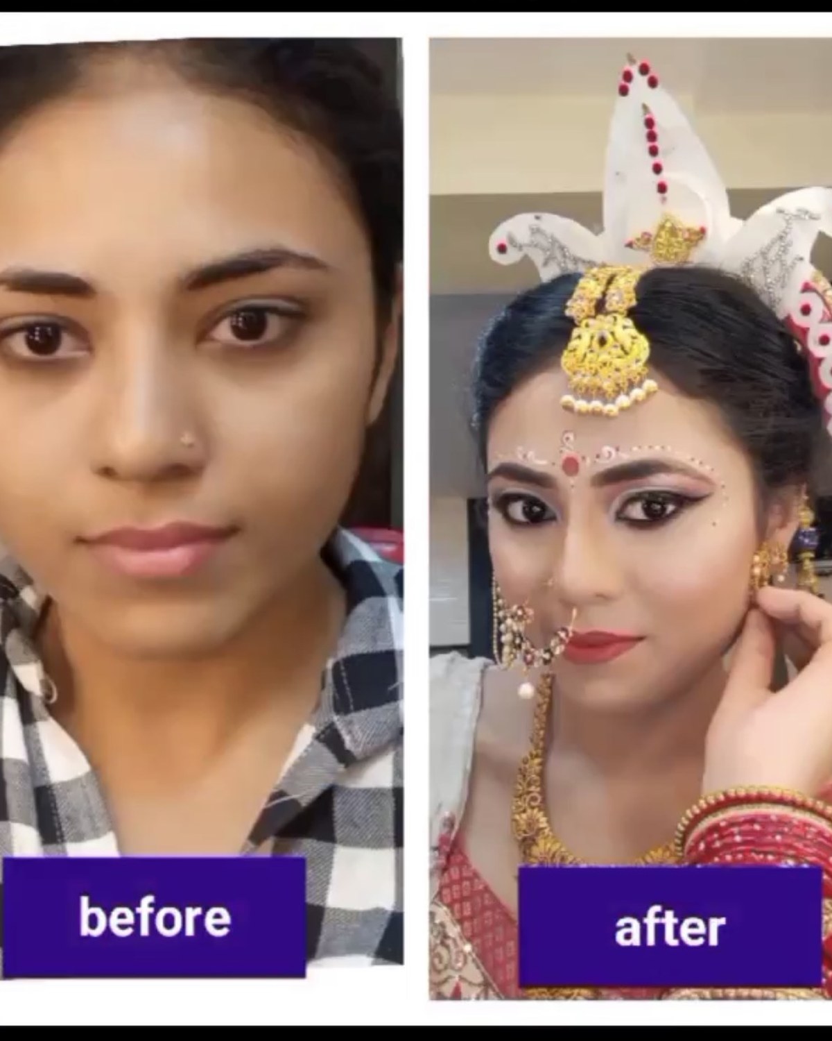 Hair and beauty transformation at t'peach artistry